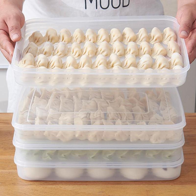 Food Storage Box Plastic - Transparent Kitchen Storage Box Refrigerator Organizer