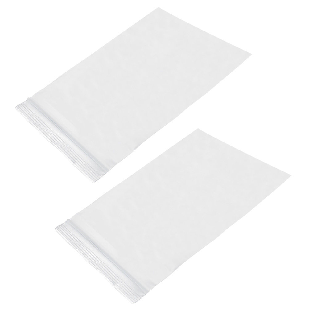 Food Storage Plastic - 100pcs 6X8Cm Thick Clear Reclosable Seal