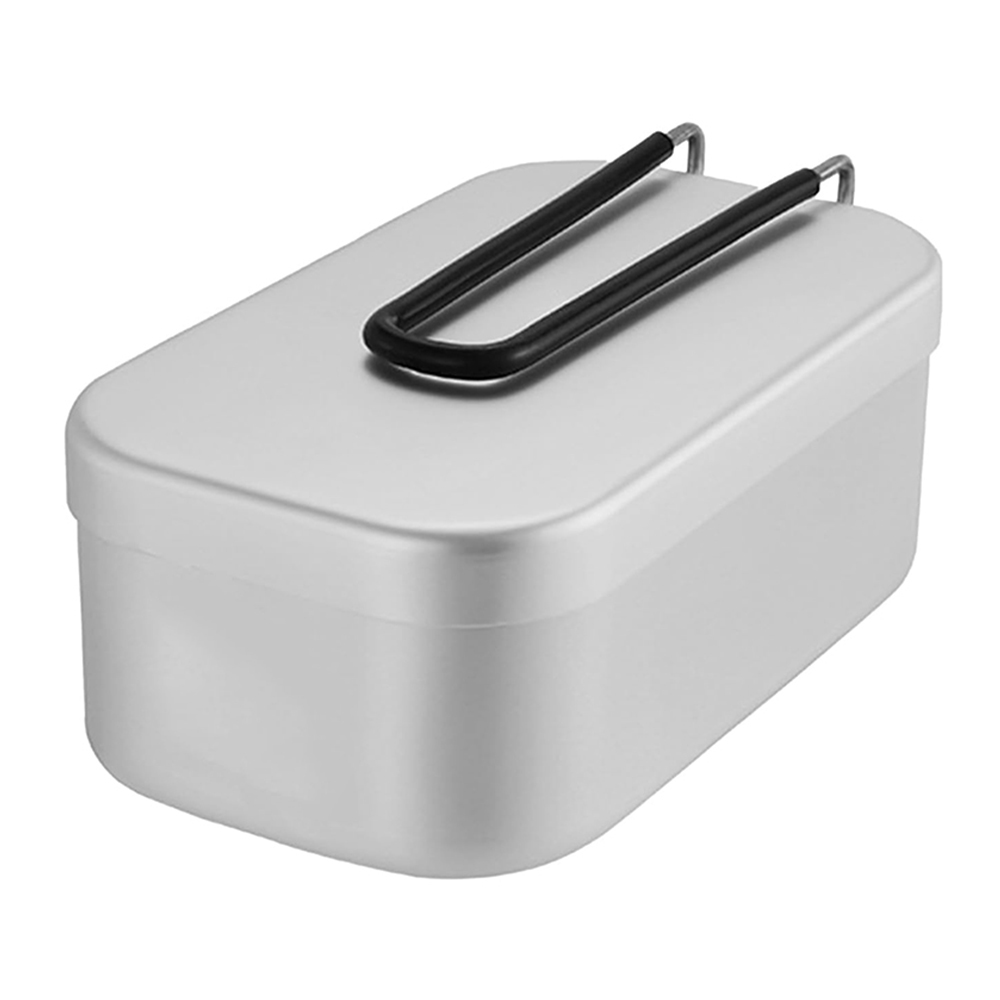 Food Storage Kits - 800ML Aluminum Lunch Boxes Outdoor Camping