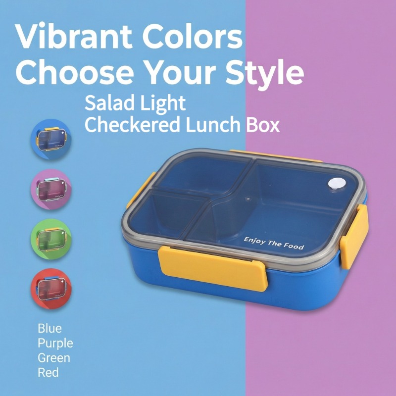Food Storage Kits - Color Leak-proof Bento Box, Multi-compartment Food