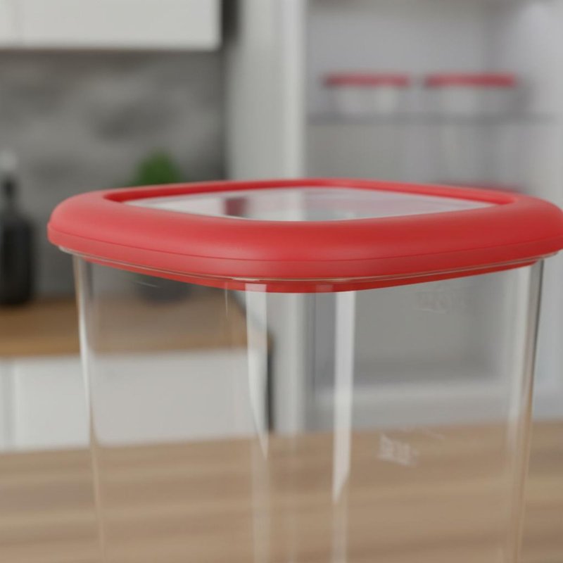 Food Storage Plastic - 6 Pieces Airtight Food Storage Container