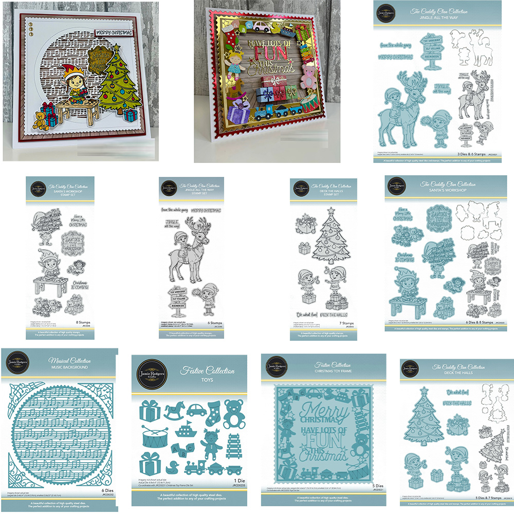 Food Storage Kits - Santa's Workshop Toys Die Set Metal