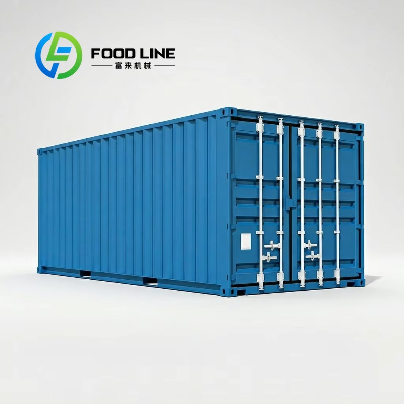 Food Storage Room - Frozen Food Industrial 40Ft Container Cold