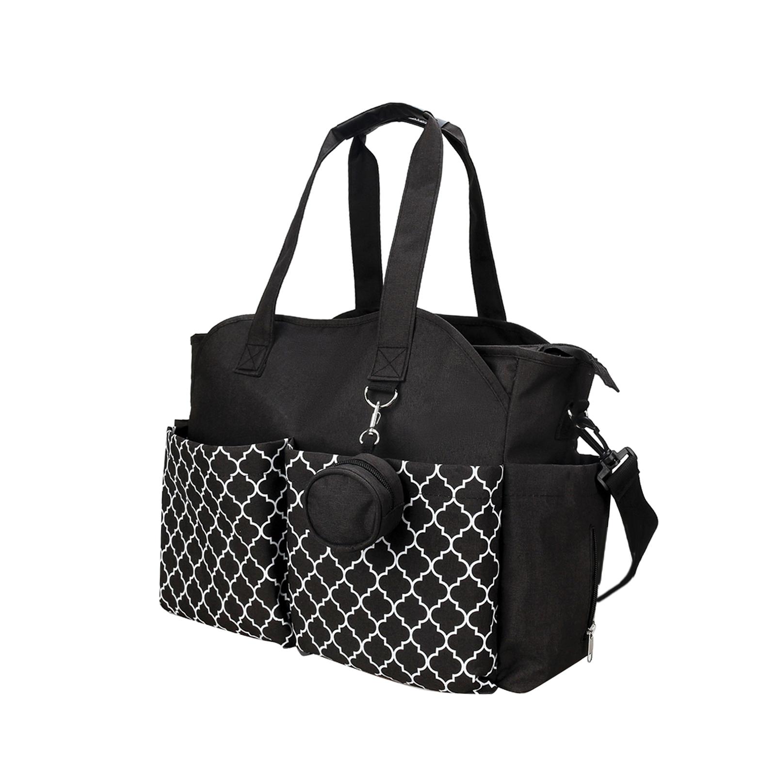 Food Storage Moms - Multifunction Baby Diaper Bag Tote Polyester