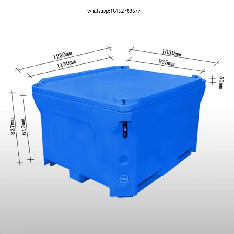 Food Storage Plastic - 660L Insulated Rotomolded Plastic Box for