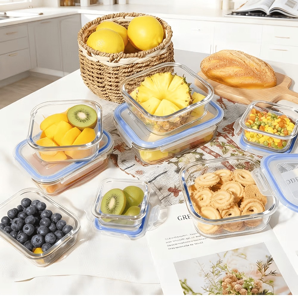 16Sealed Glass Food Storage Co - đánh giá và giá Food Storage With Glass Lids