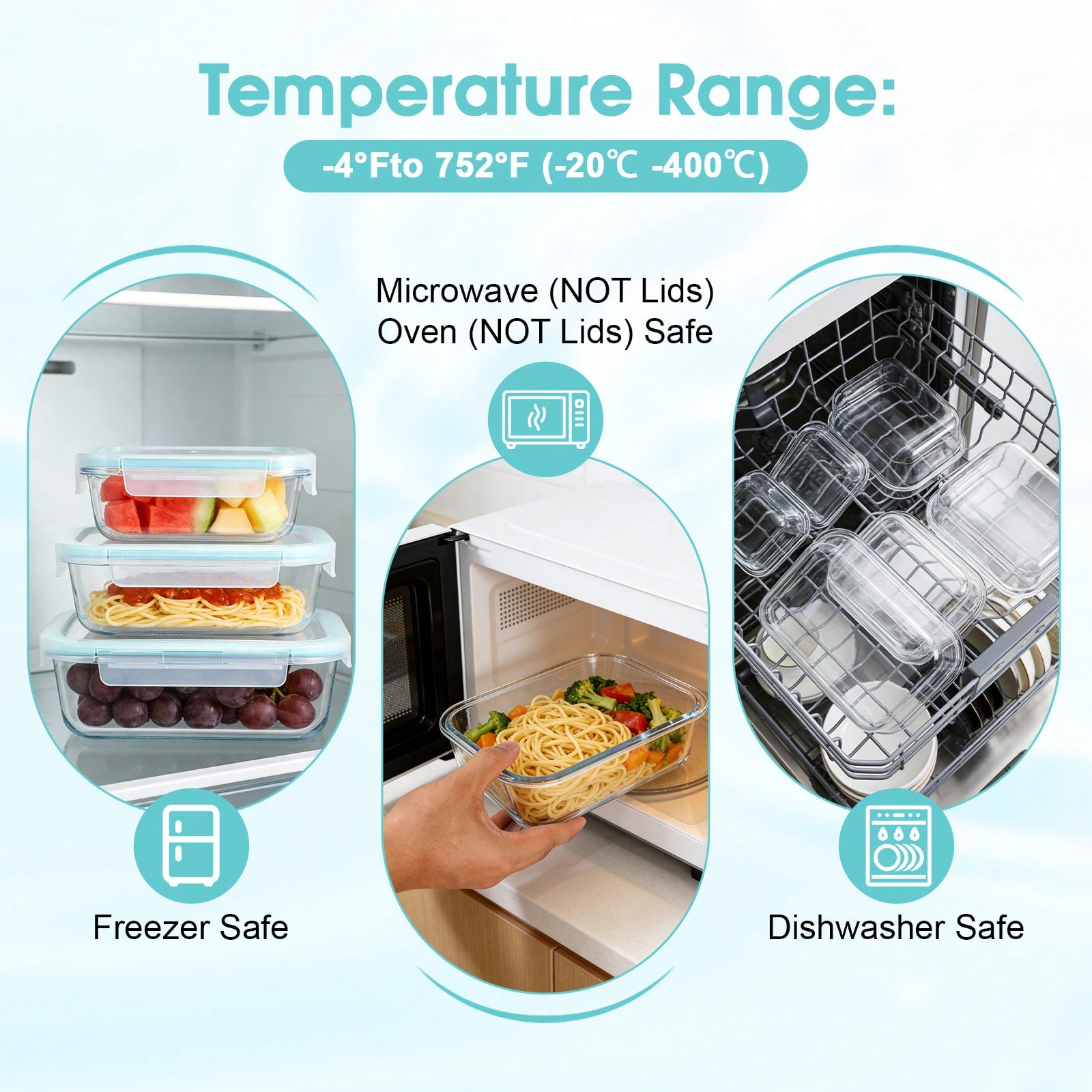 16Sealed Glass Food Storage Co - đánh giá và giá Food Storage With Glass Lids