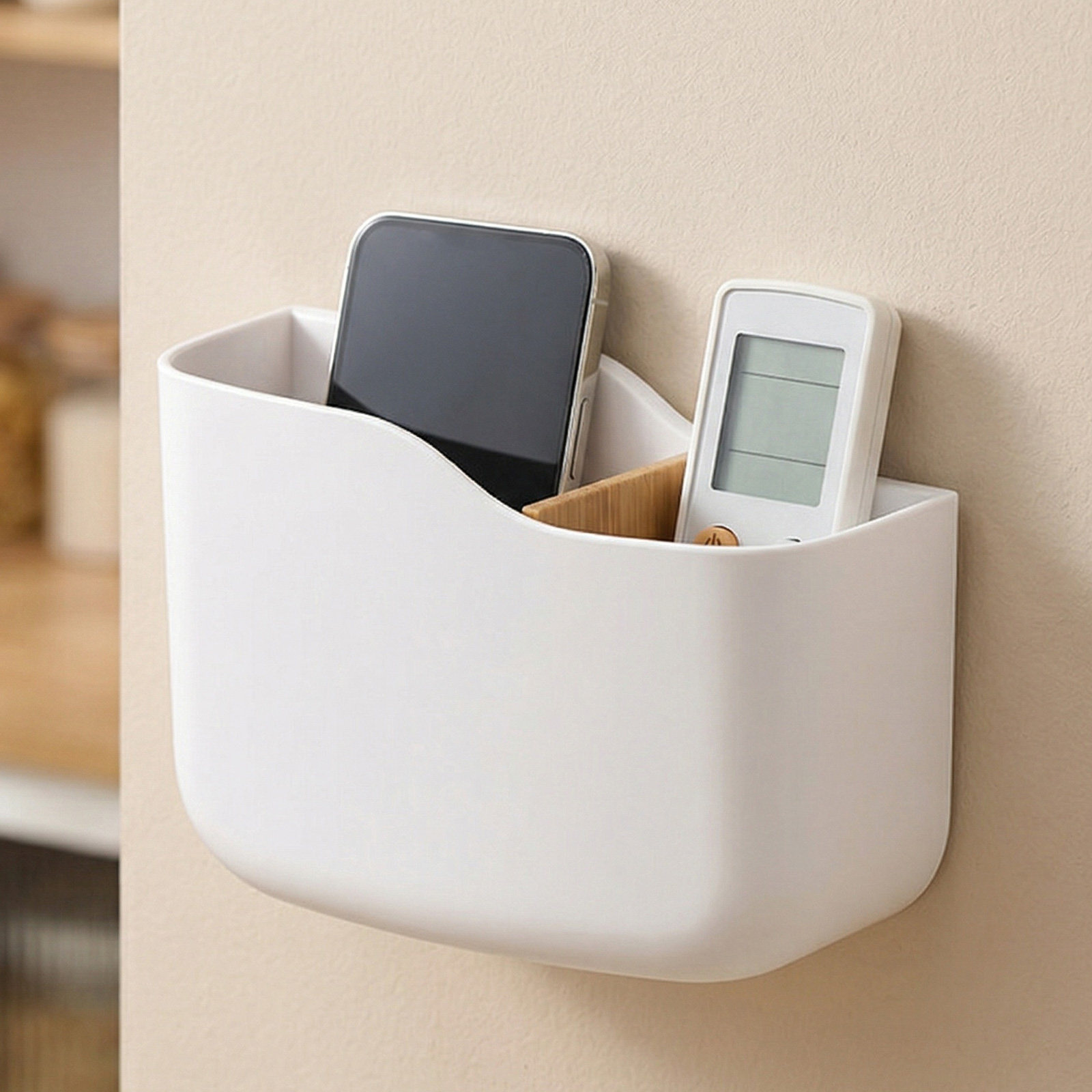 3Pcs Remote Control Holder Wal - đánh giá và giá Food Storage Box Plastic