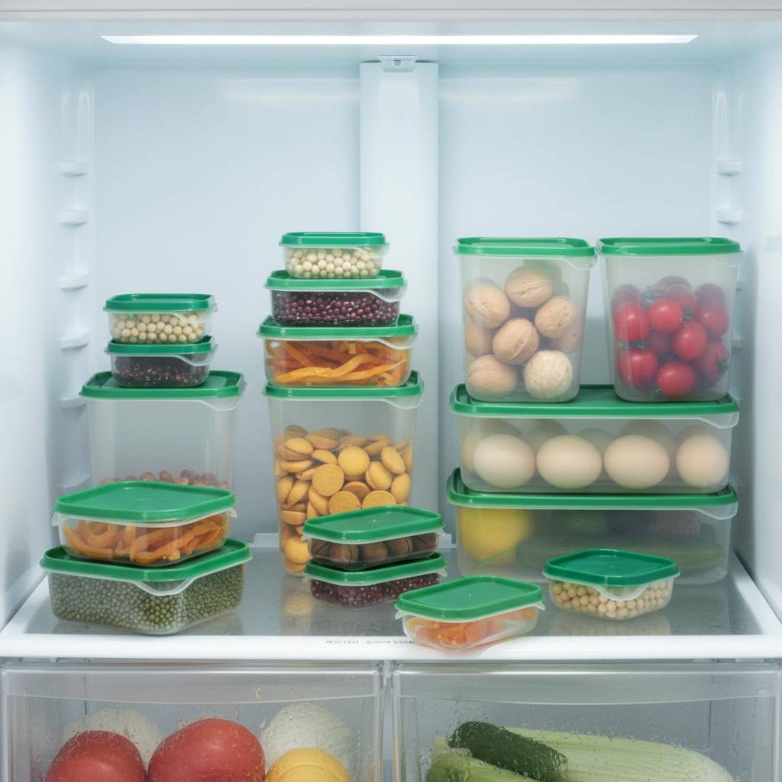 17 Pieces Fridge Storage Box S - đánh giá và giá Food Storage Box Plastic