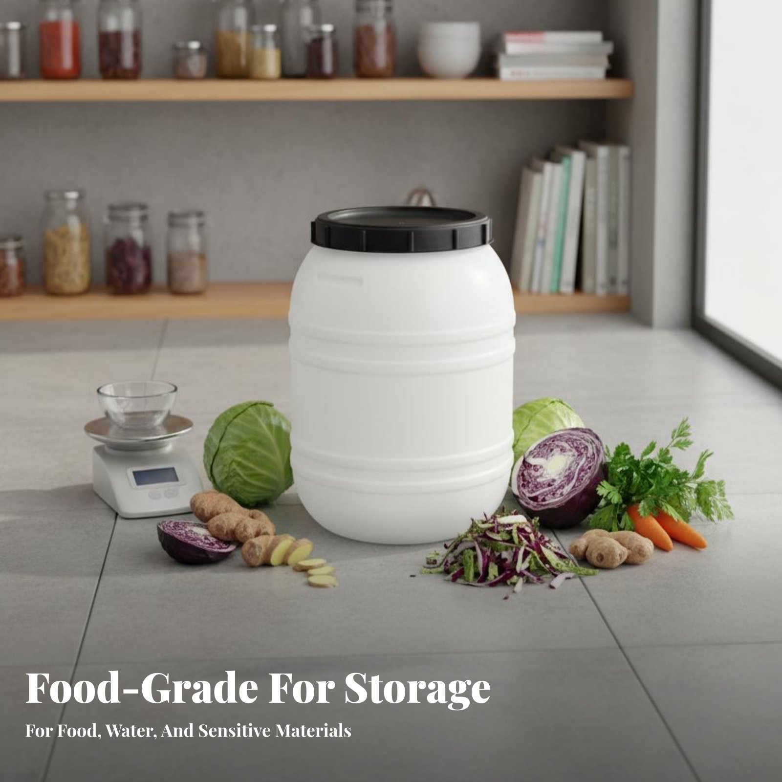 Food Grade Plastic Barrel Airt - đánh giá và giá Food Storage Plastic