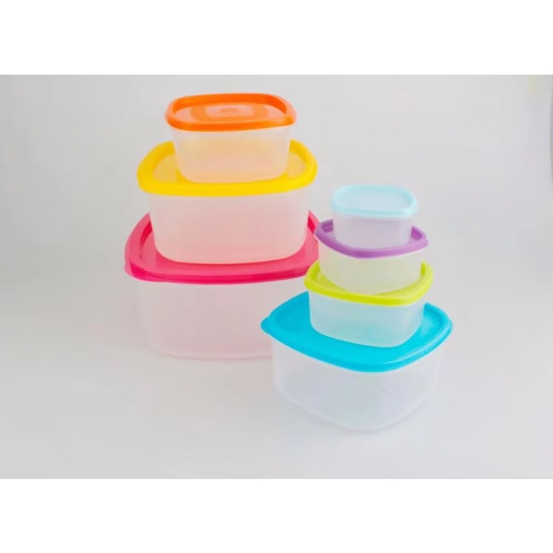 Rainbow 7pcs Food Container Pl - đánh giá và giá Food Storage Plastic