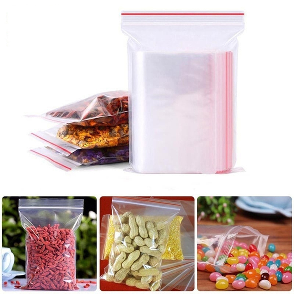 100-1000Pcs Small Zip Lock Pla - đánh giá và giá Food Storage Lock Box