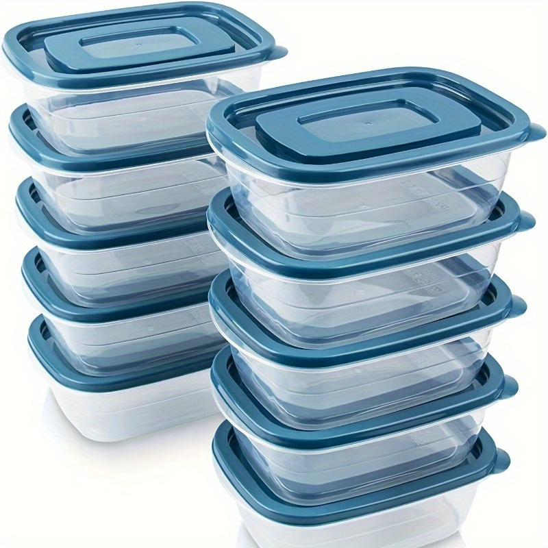 A Set of 6 Transparent Stackab - đánh giá và giá Food Storage Jars Plastic