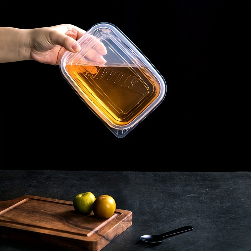 A Set of 6 Transparent Stackab - đánh giá và giá Food Storage Jars Plastic