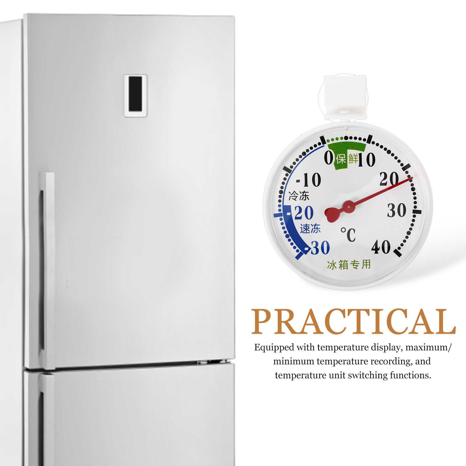 High-Low Temperature Thermomet - đánh giá và giá Food Storage Freezer