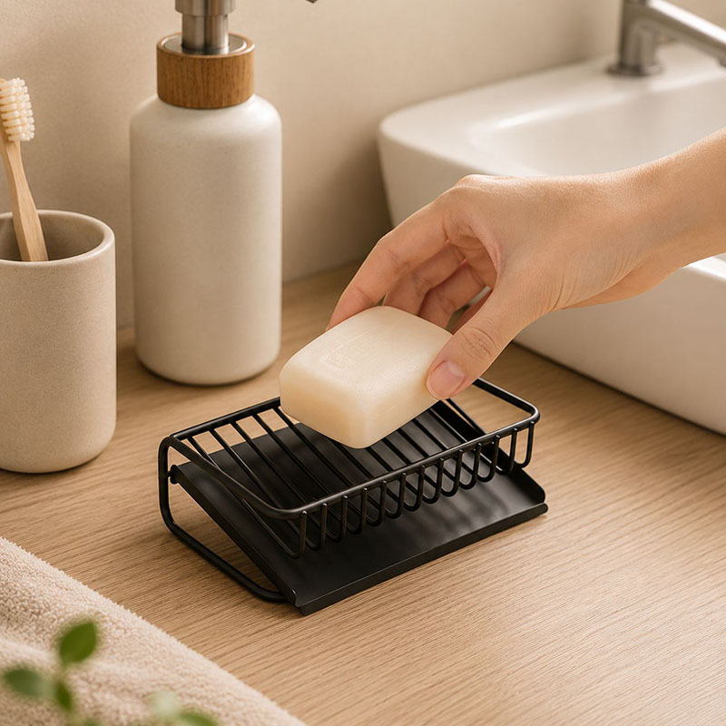 Plastic Soap Dish with Drain R - đánh giá và giá Food Storage Organiser