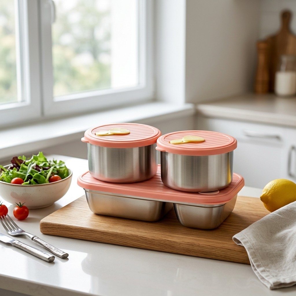 Microwave Safe 304 Stainless S - đánh giá và giá Food Storage Kits