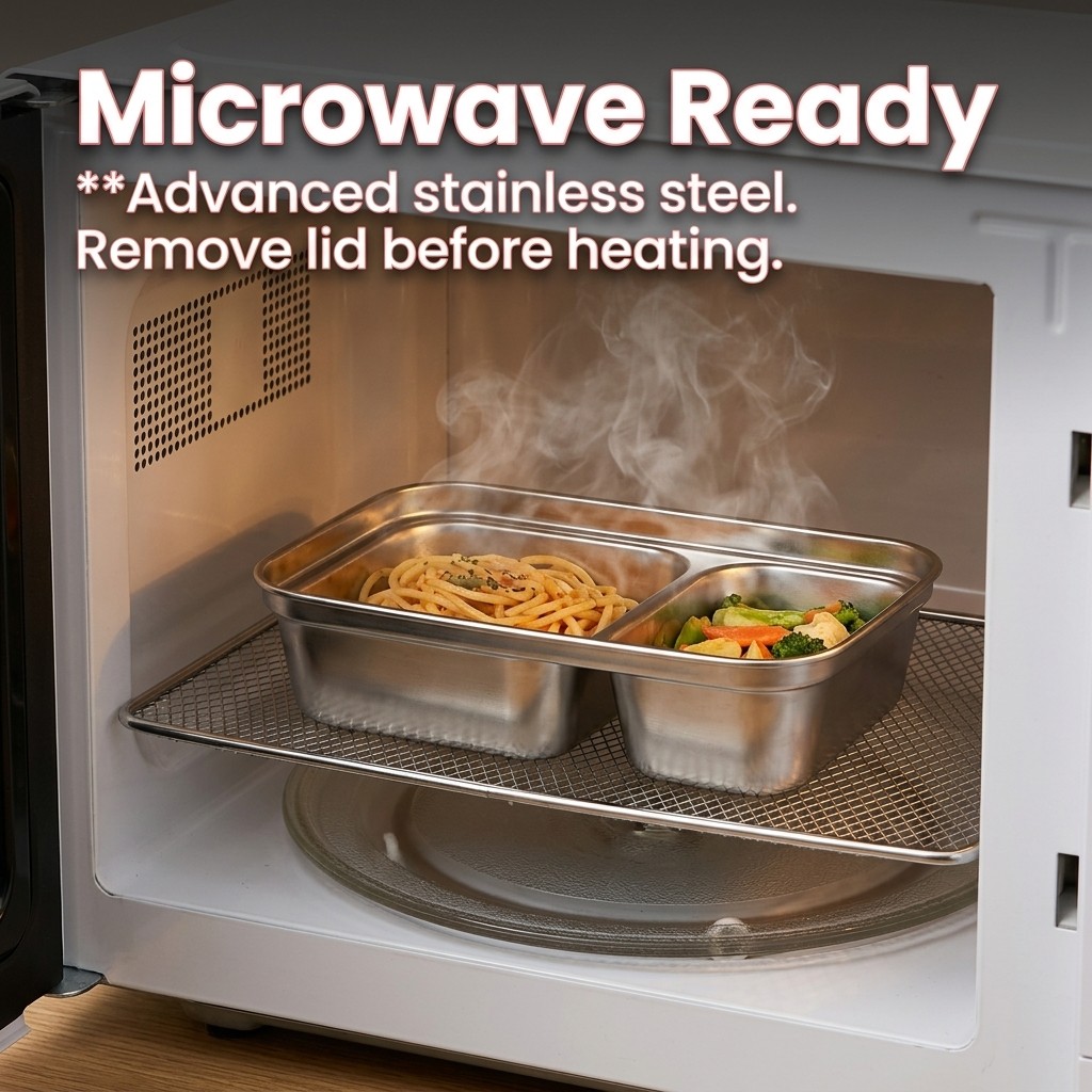 Microwave Safe 304 Stainless S - đánh giá và giá Food Storage Kits