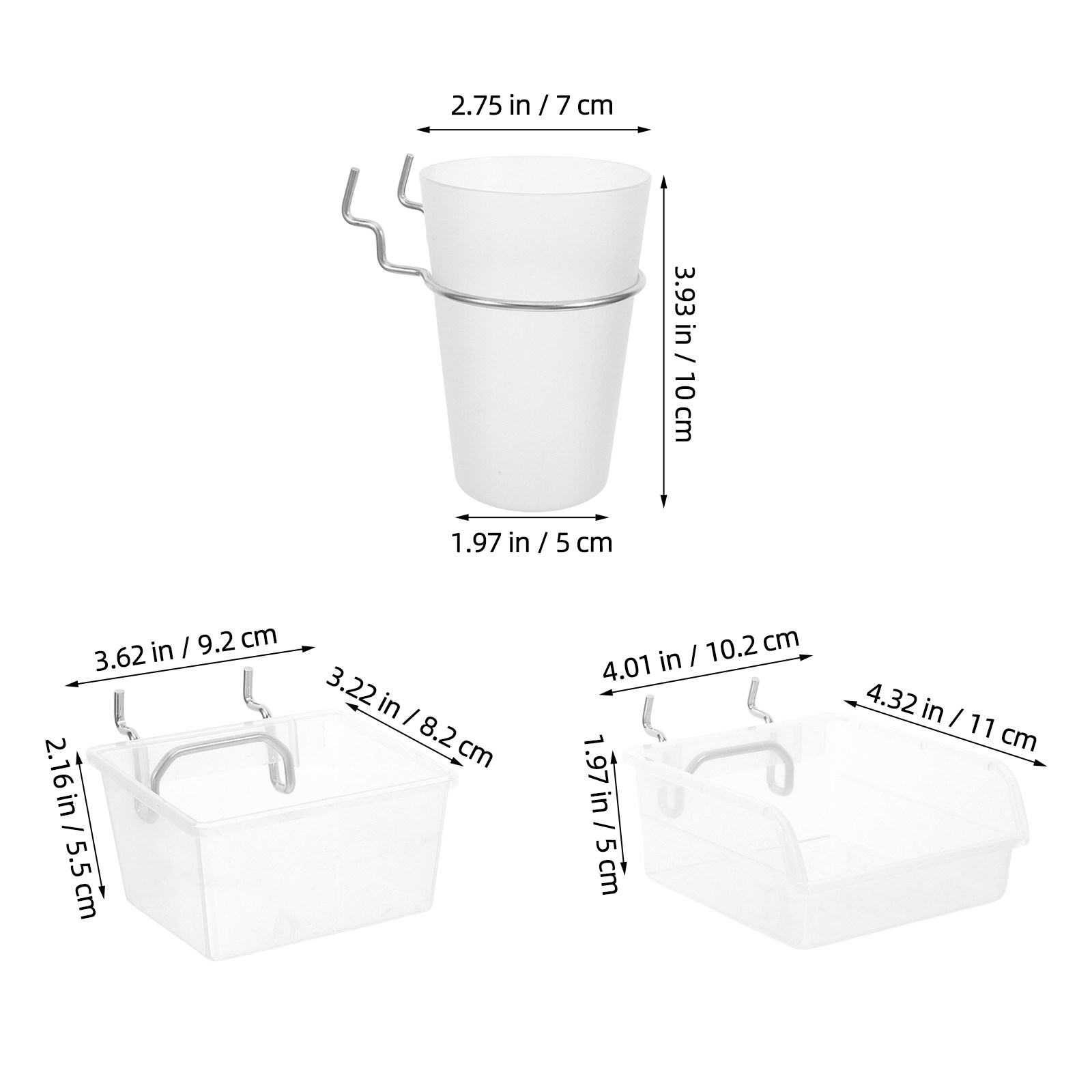 20Pcs Pegboard Storage Bin Org - đánh giá và giá Food Storage Kits