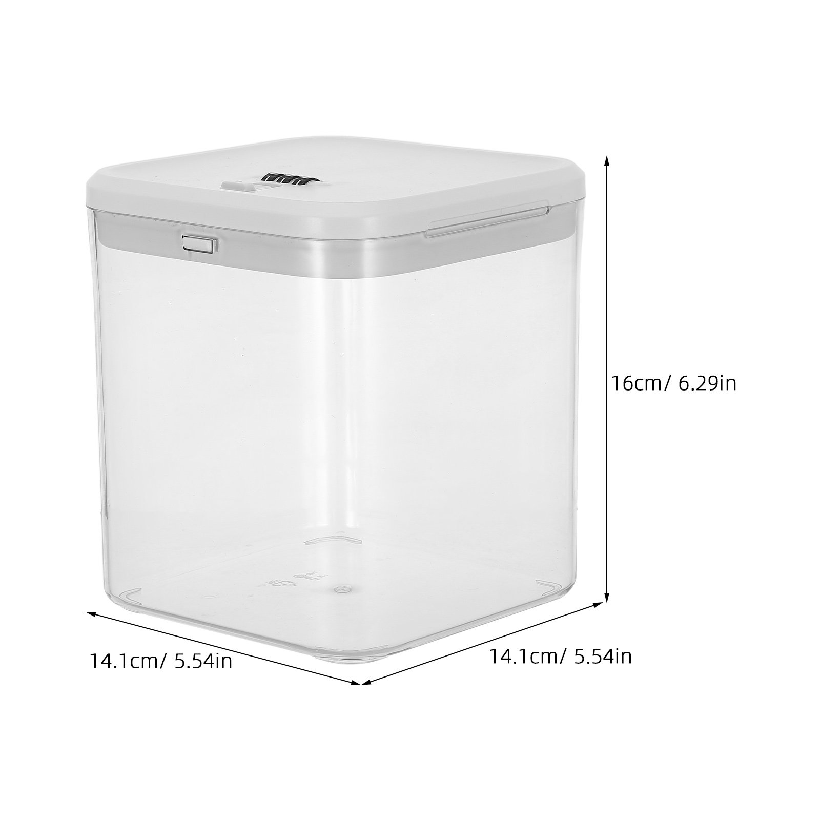 Transparent Refrigerator Stora - đánh giá và giá Food Storage Lock Box