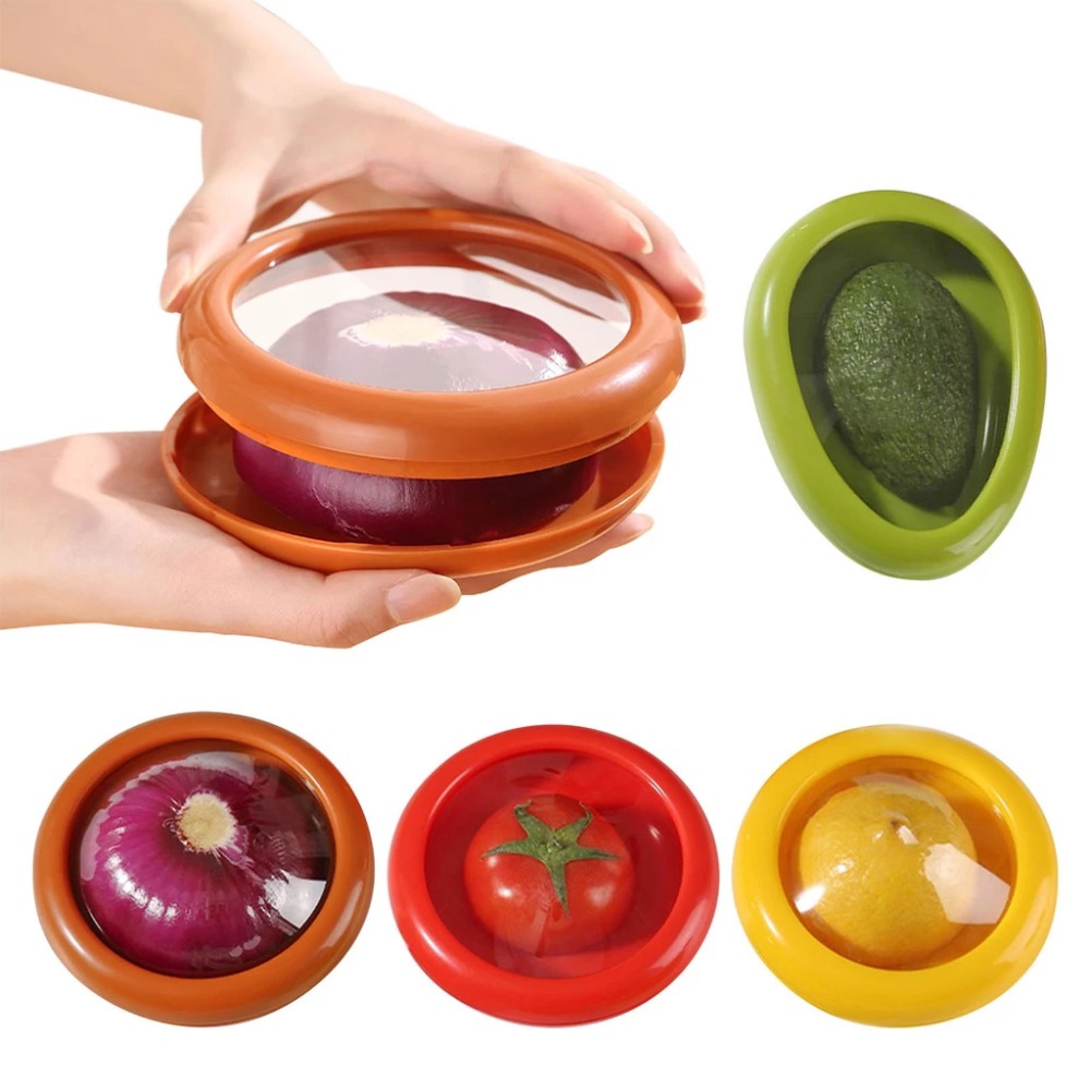 Transparent Avocado Fresh Keep - đánh giá và giá Food Storage Box Plastic