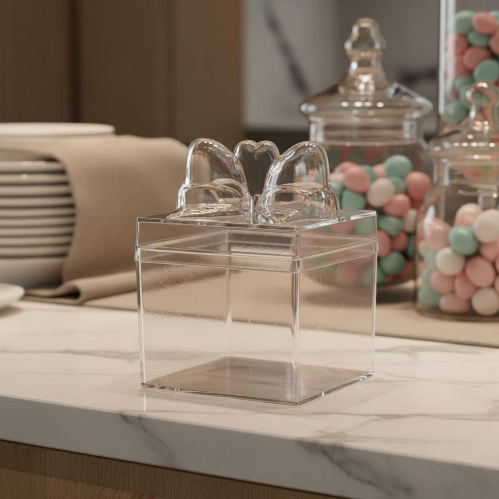 Clear Plastic Candy Box with R - đánh giá và giá Food Storage Plastic