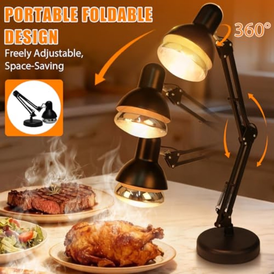 Portable Food Heat Lamp - [Fol - đánh giá và giá Portable Food Warmer
