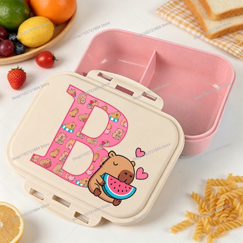 Capibara Large Capacity Bento  - đánh giá và giá Food Storage Jars Plastic