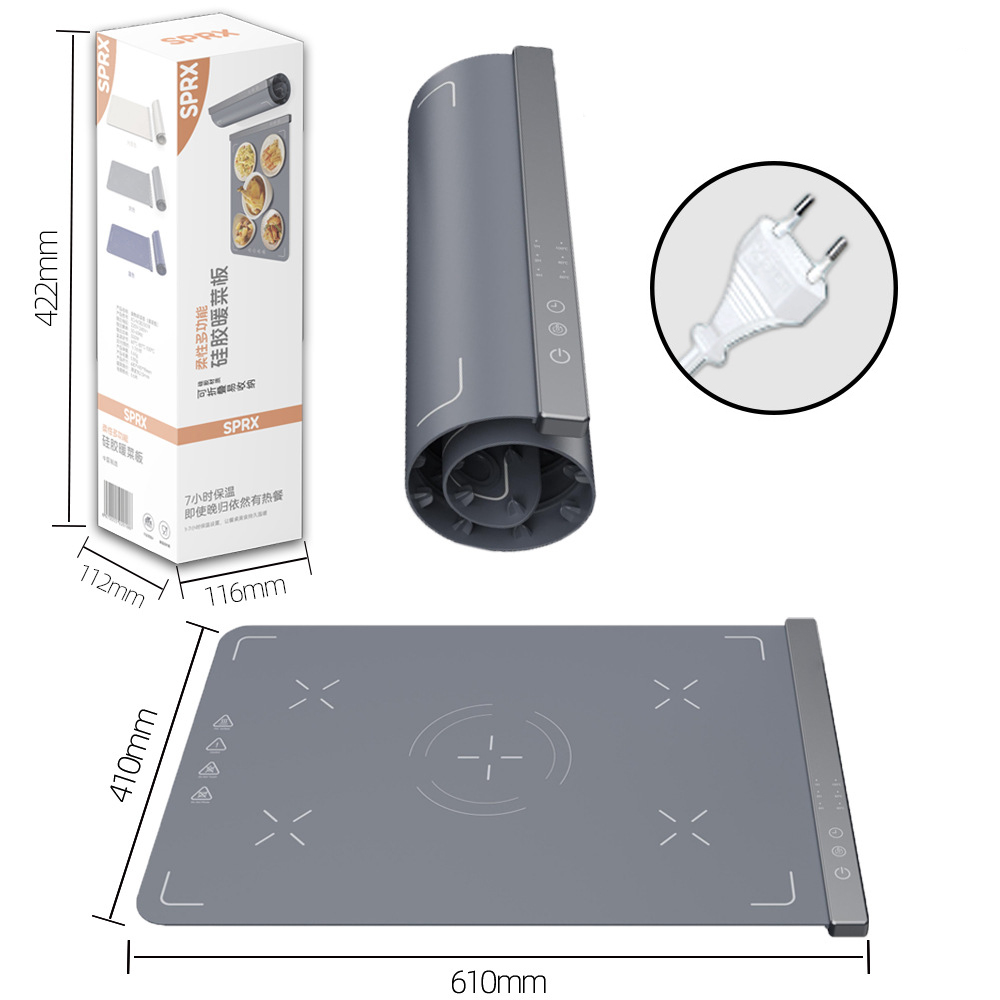 Foldable Food Warmer Mat Elect - đánh giá và giá Portable Food Warmer