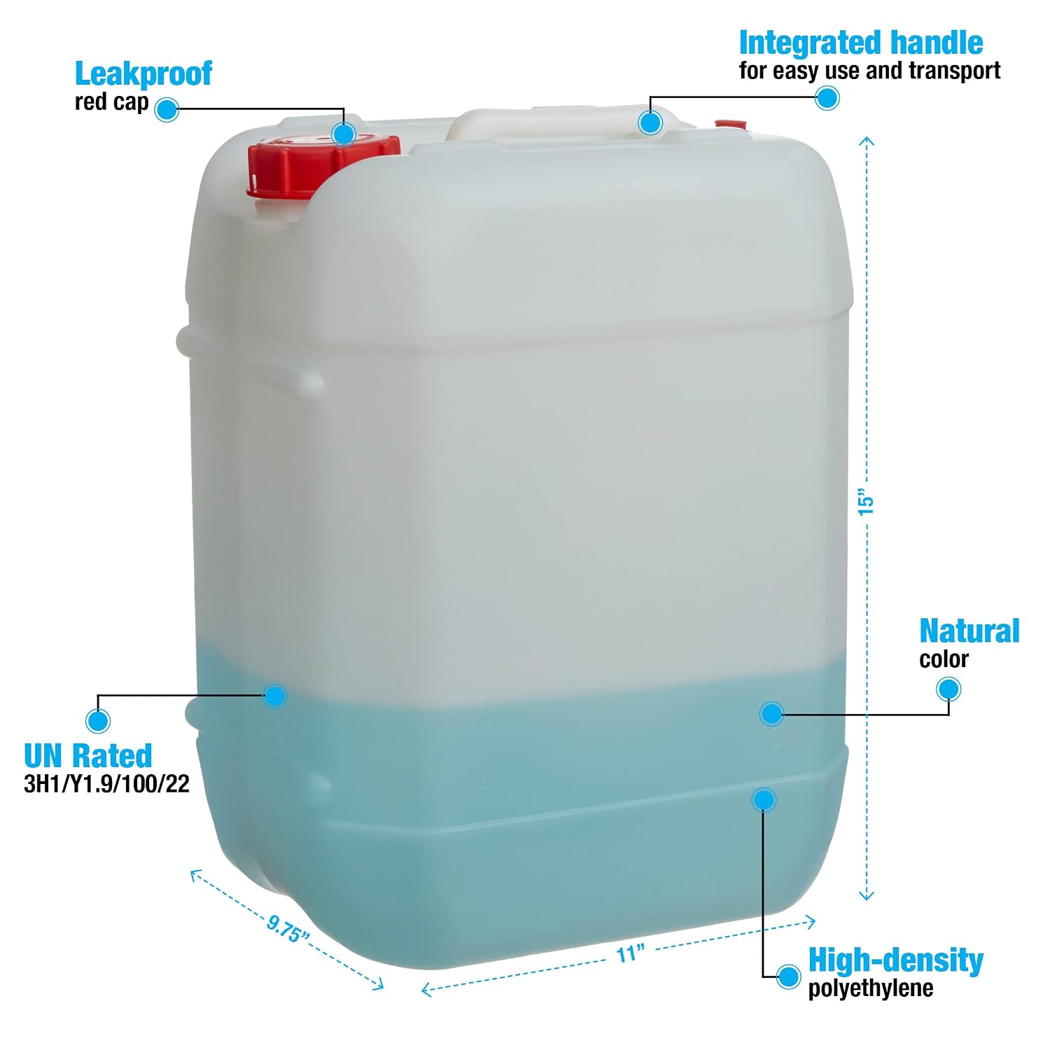 5 Gallon Stackable Plastic Car - đánh giá và giá Food Storage Plastic