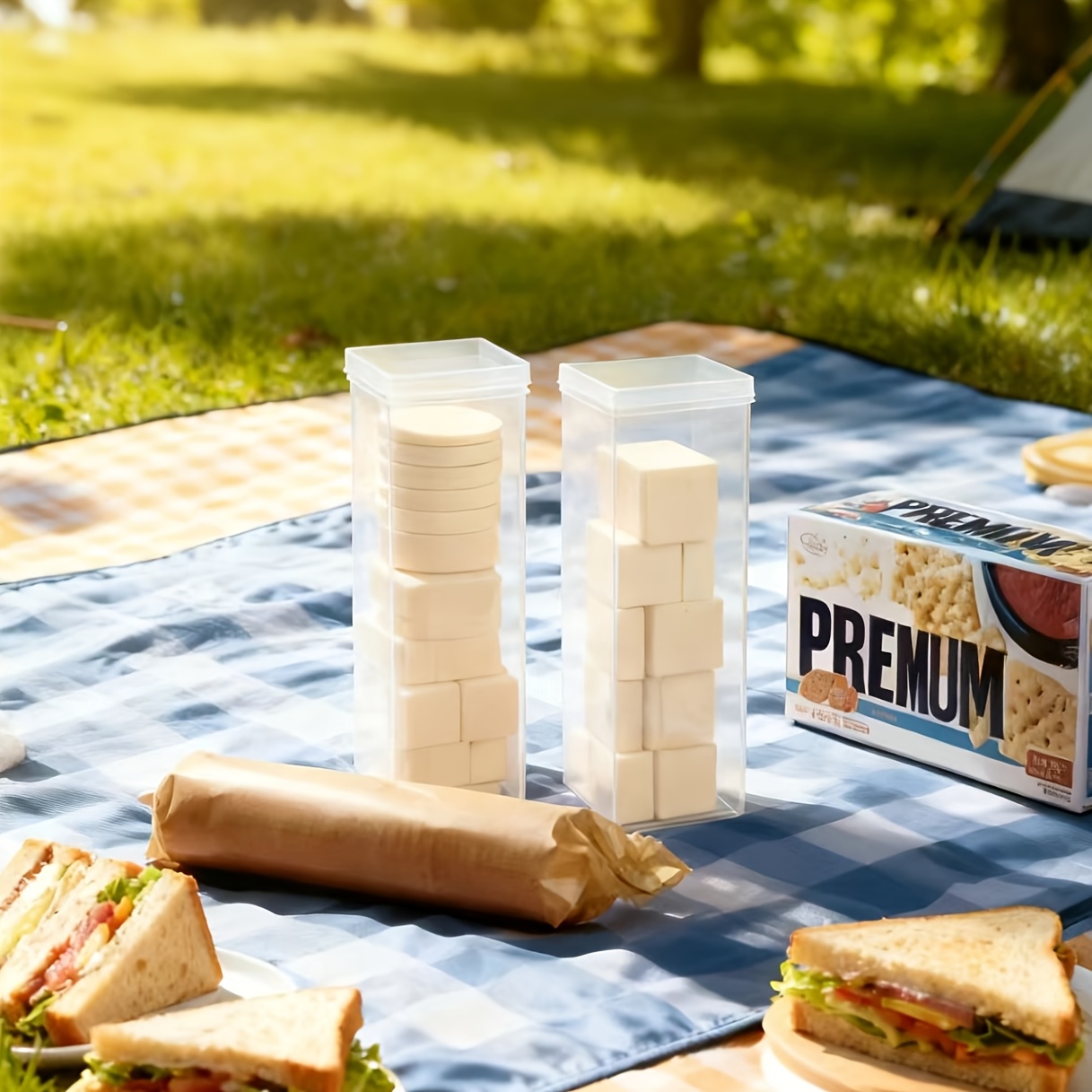 Clear Rectangular Sealed Food  - đánh giá và giá Food Storage Organiser
