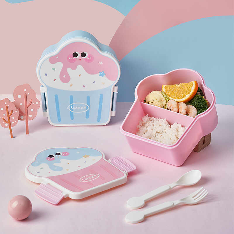 Cute Bento Lunch Box School He - đánh giá và giá Portable Food Warmer