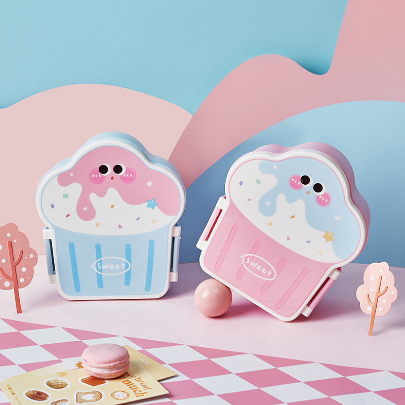 Cute Bento Lunch Box School He - đánh giá và giá Portable Food Warmer