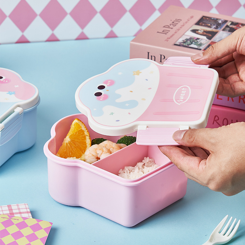 Cute Bento Lunch Box School He - đánh giá và giá Portable Food Warmer