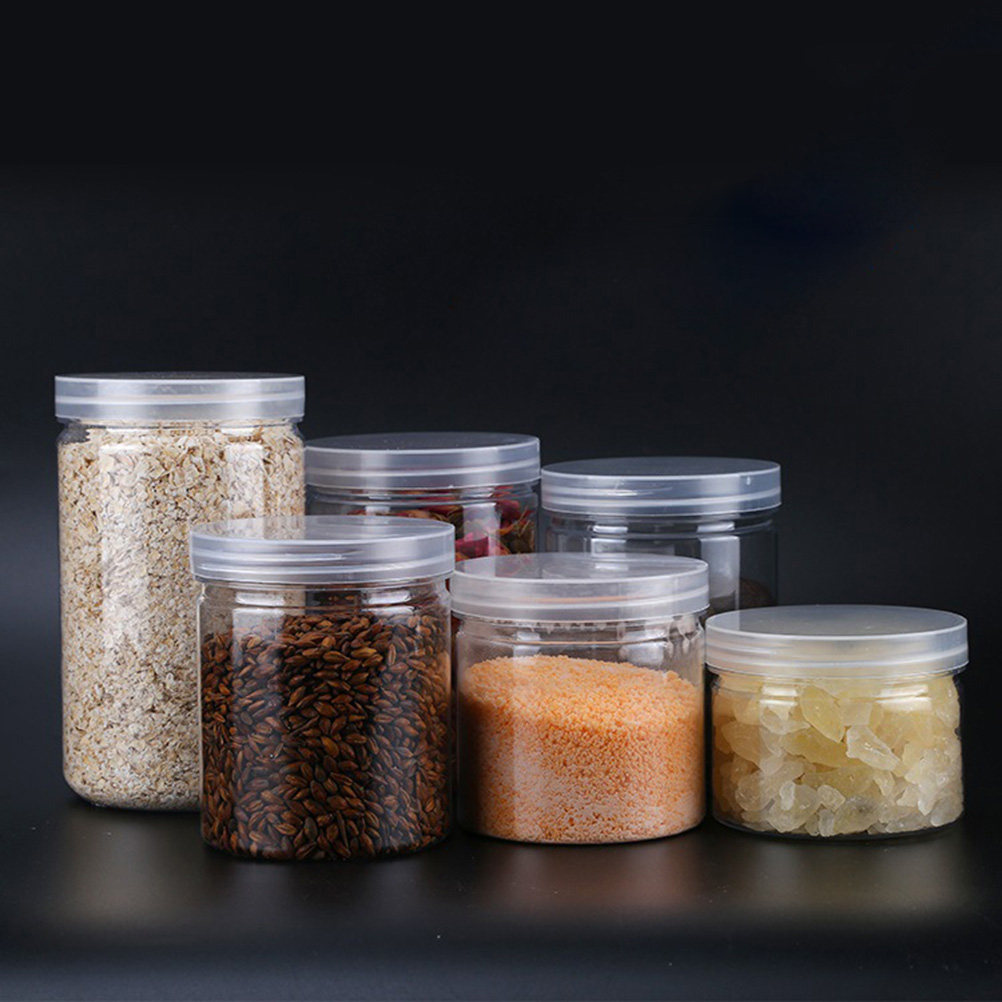 10Pcs Clear High-Grade Plastic - đánh giá và giá Food Storage Jars Plastic