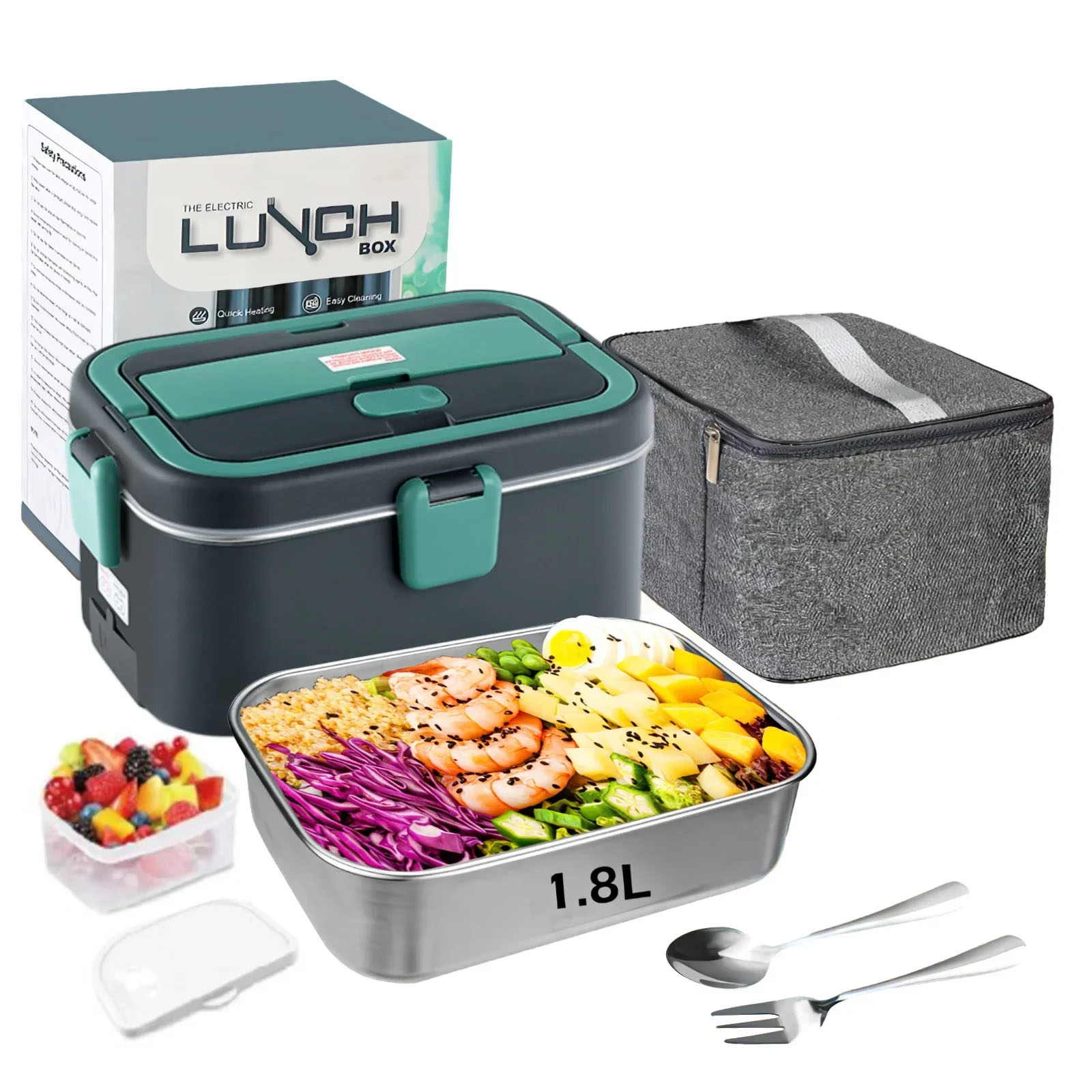Electric Lunch Box Food Warmer - đánh giá và giá Portable Food Warmer