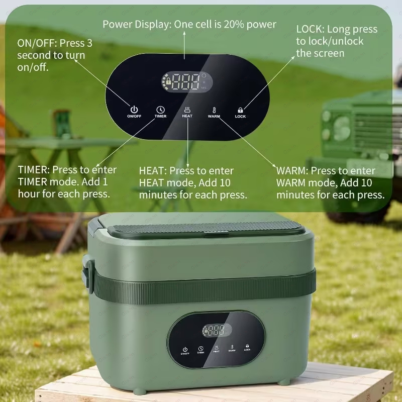 Gison 1.5L Portable Wireless H - đánh giá và giá Portable Food Warmer