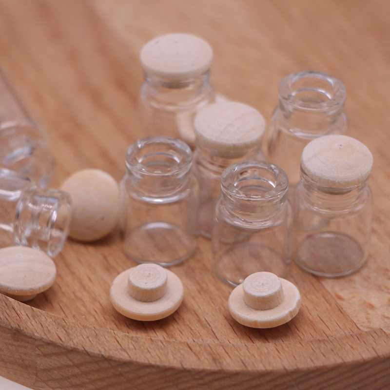 4Pcs 1:12 Dollhouse Miniature  - đánh giá và giá Food Storage With Glass Lids