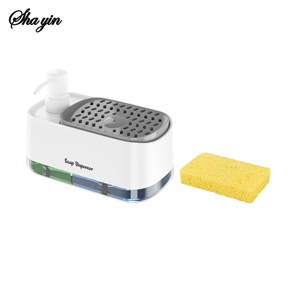 3-in-1 Hand And Dish Soap Disp - đánh giá và giá Food Storage Organiser