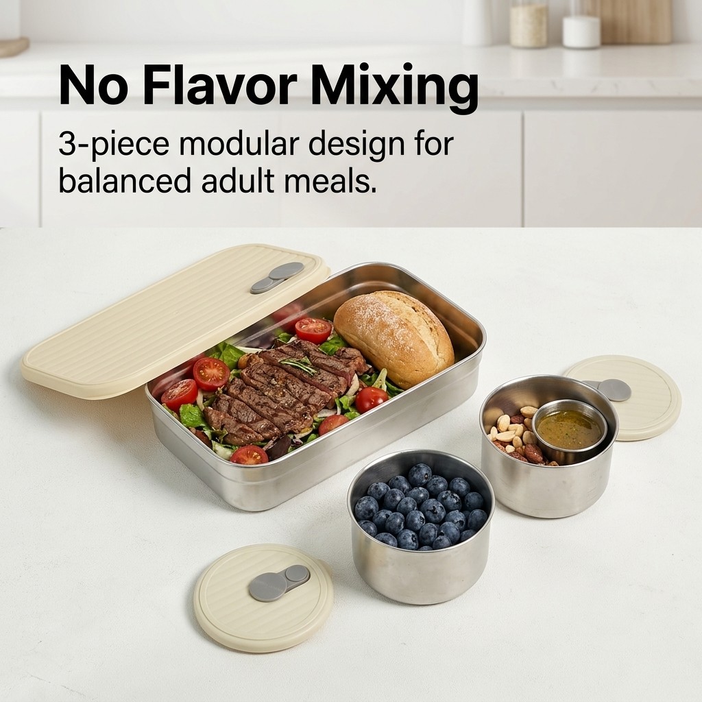 Microwave Safe 304 Stainless S - đánh giá và giá Food Storage Kits