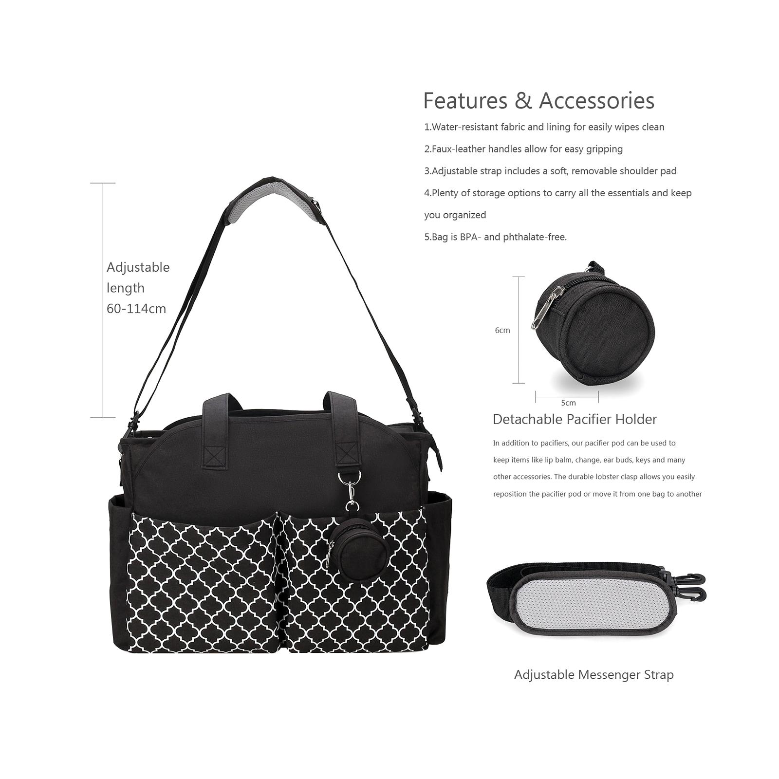 Multifunction Baby Diaper Bag  - đánh giá và giá Food Storage Moms