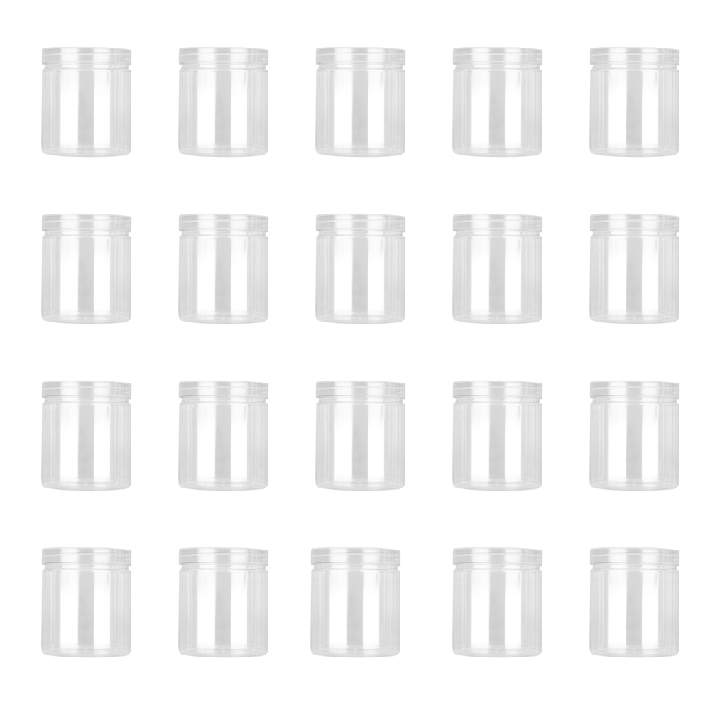 20pcs 500ml Plastic Jar with L - đánh giá và giá Food Storage Drums