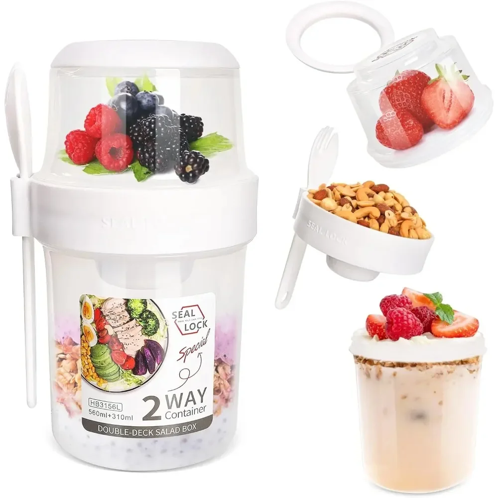 Salad Cup Breakfast Cups Porta - đánh giá và giá Food Storage Kits
