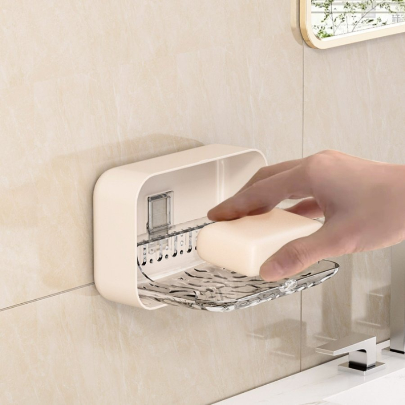Wall Mount Soap Dish No Drill  - đánh giá và giá Food Storage Organiser