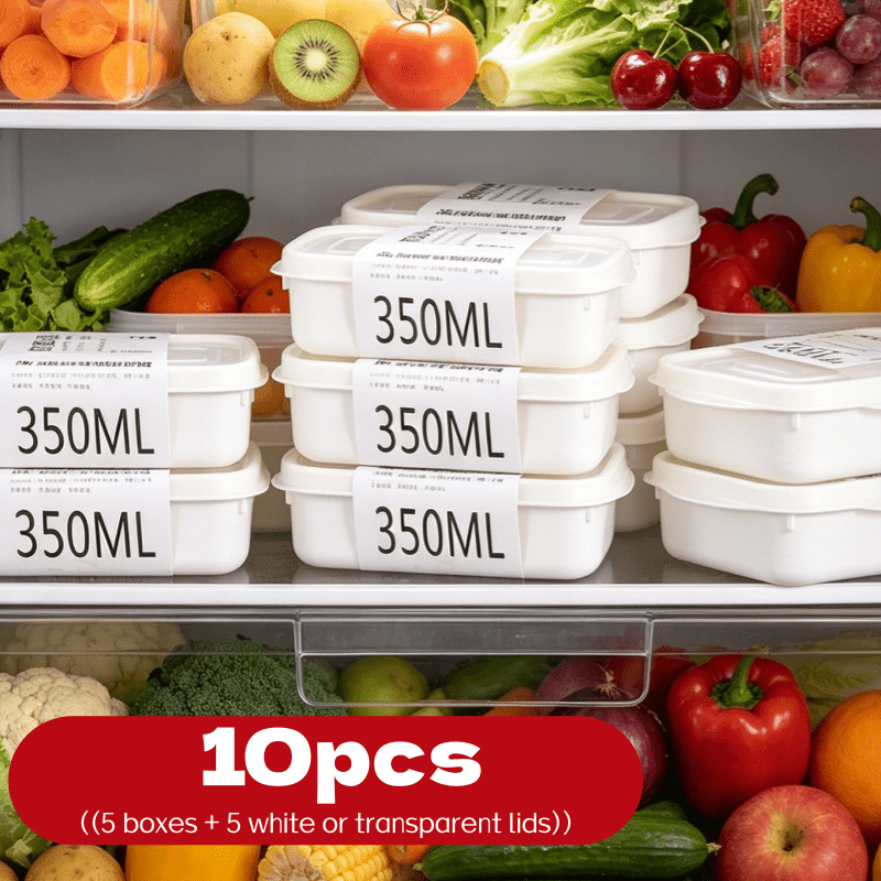 10Pcs Reusable Stackable Food  - đánh giá và giá Food Storage Freezer