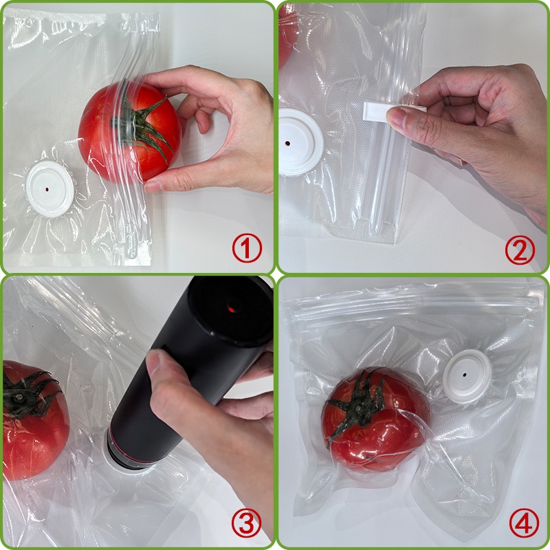 New Reusable Air Vacuum Storag - đánh giá và giá Food Storage Hot