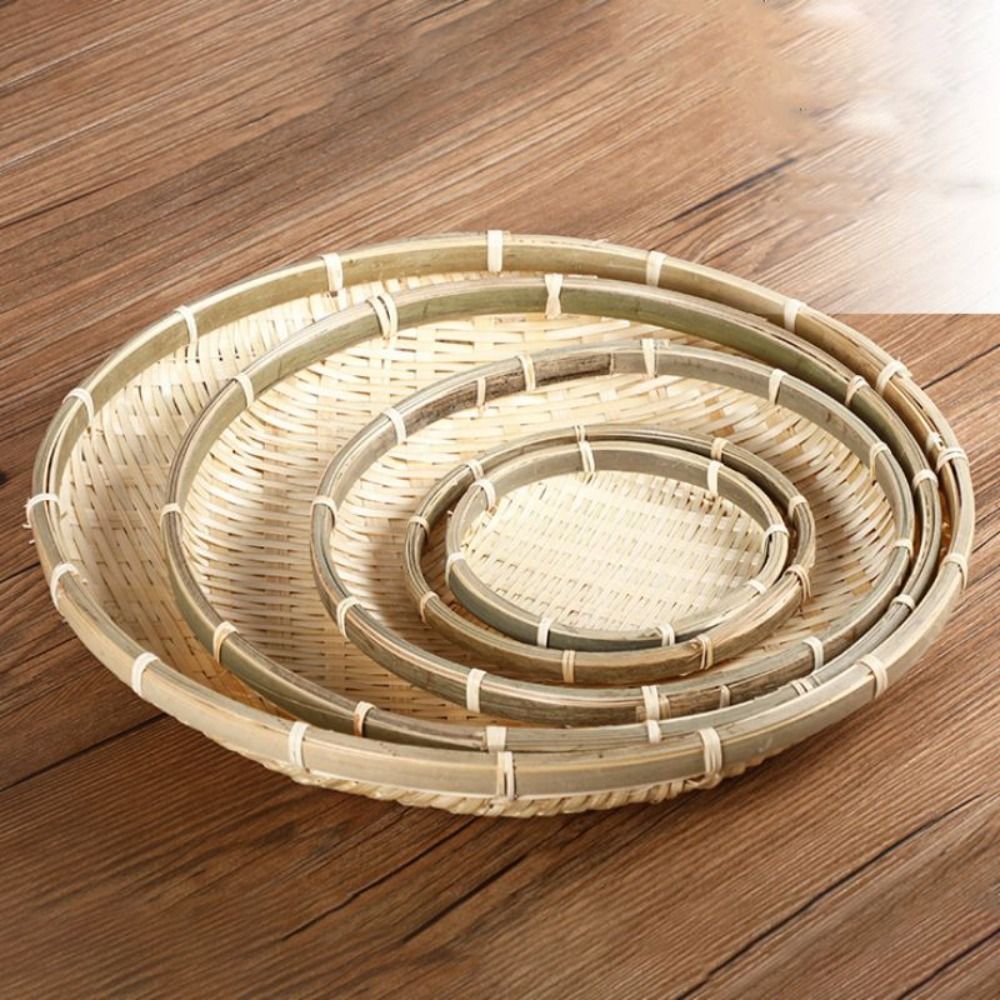 Handmade Woven Bamboo Tray Bam - đánh giá và giá Bread Box Bamboo