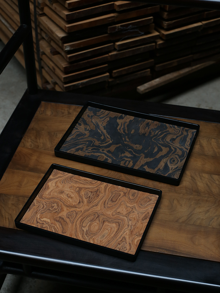 Serving Tray Natural Wood Vene - đánh giá và giá Food Storage Medieval