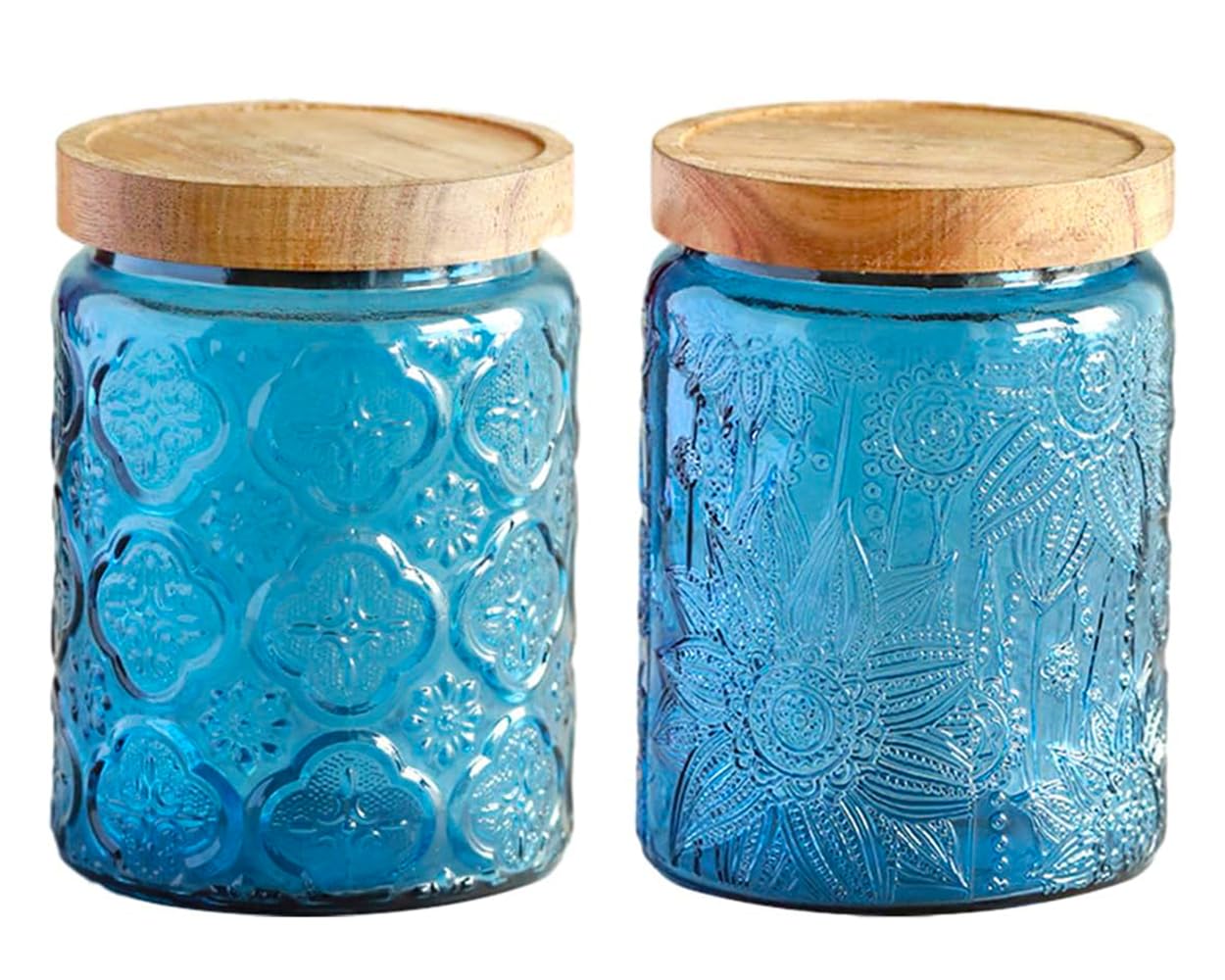 Vintage Glass Kitchen Storage  - đánh giá và giá Food Storage In Pantry