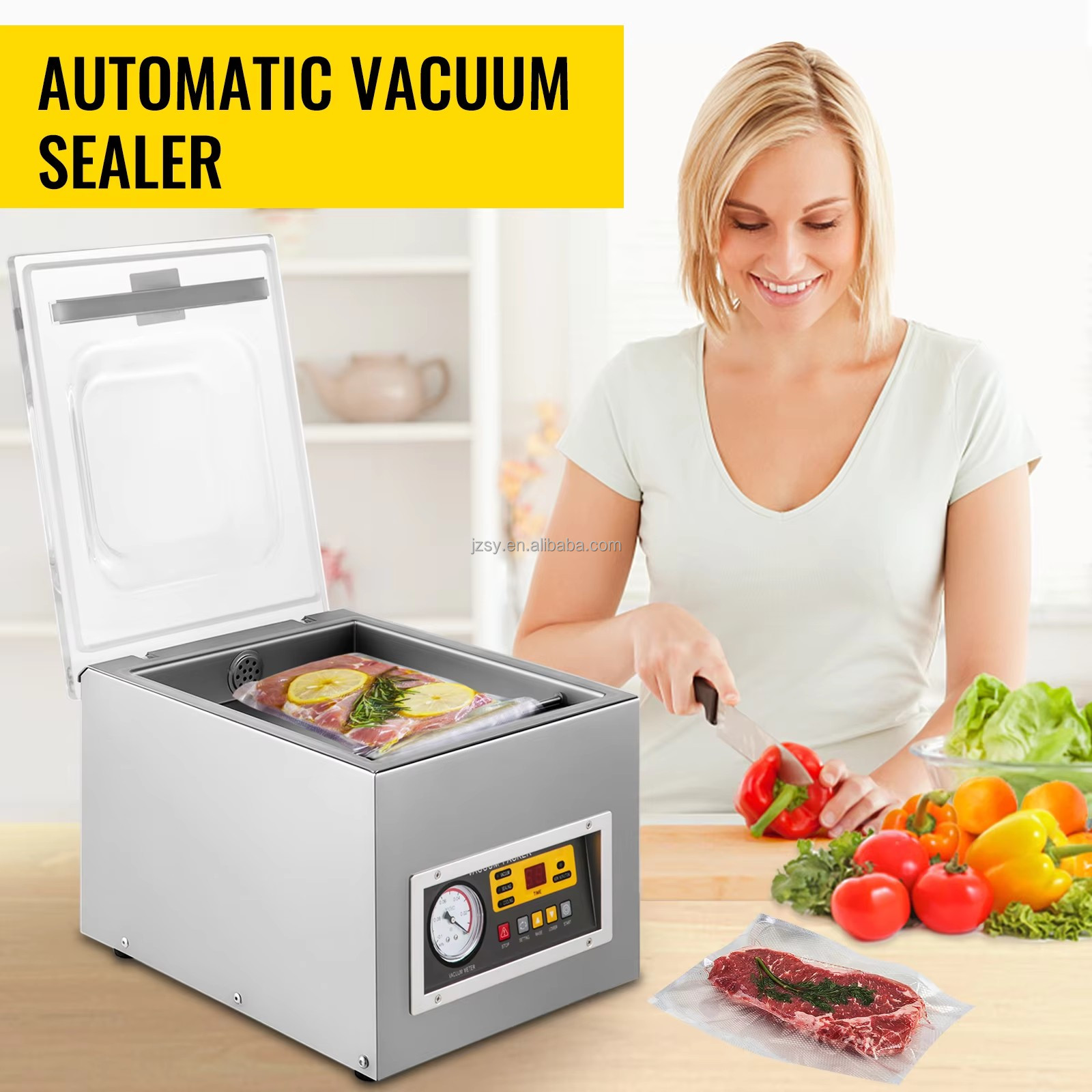 Vacuum Packing Machine Commerc - đánh giá và giá Food Storage Plastic